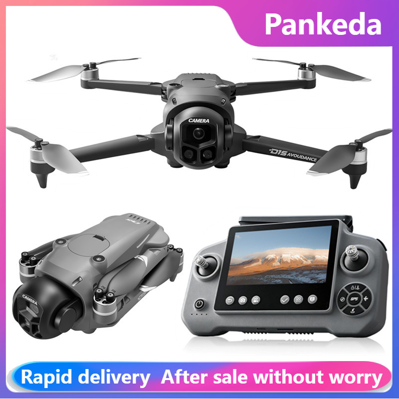 Drone Camera With Gimbal - D15 Professional 4K HD Triple Camera