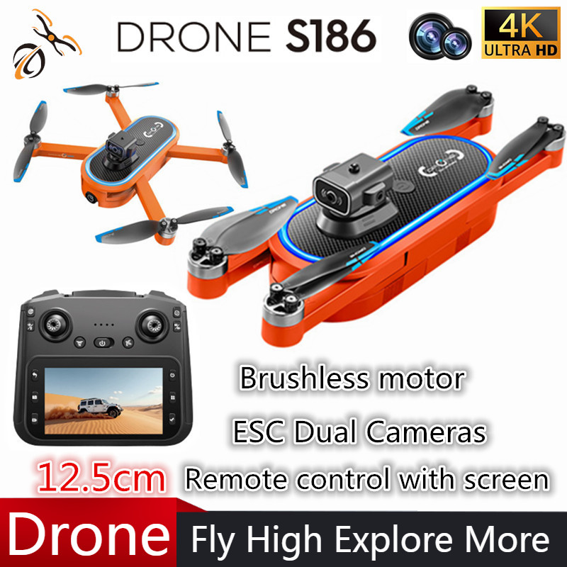 2025 S186 Drone Professional 4 - Drone Camera With Gimbal 리뷰 및 가격