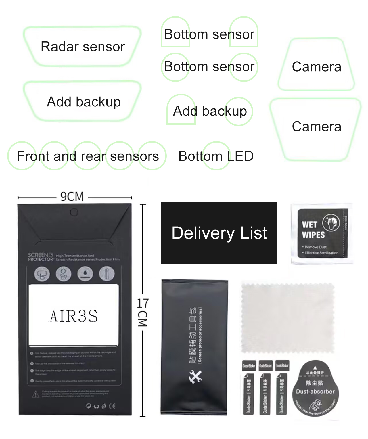 ​Lens Sensor Protective Film f - Drone Camera Filter 리뷰 및 가격