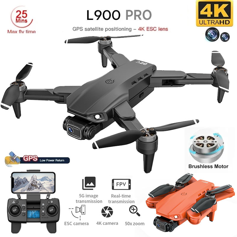 L900 Pro GPS Drone 4K Professi - Drone Camera Night Vision 리뷰 및 가격