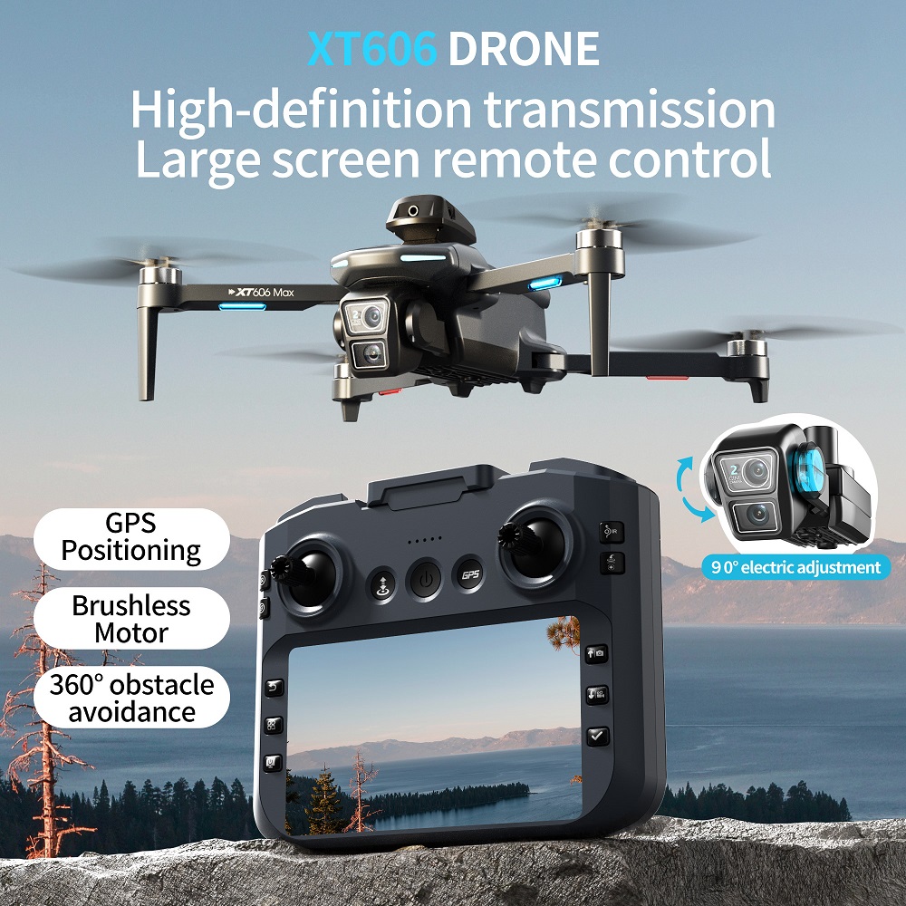 XT606 MAX 3 battery Drone 4k 8 - Drone Camera Thermal 리뷰 및 가격