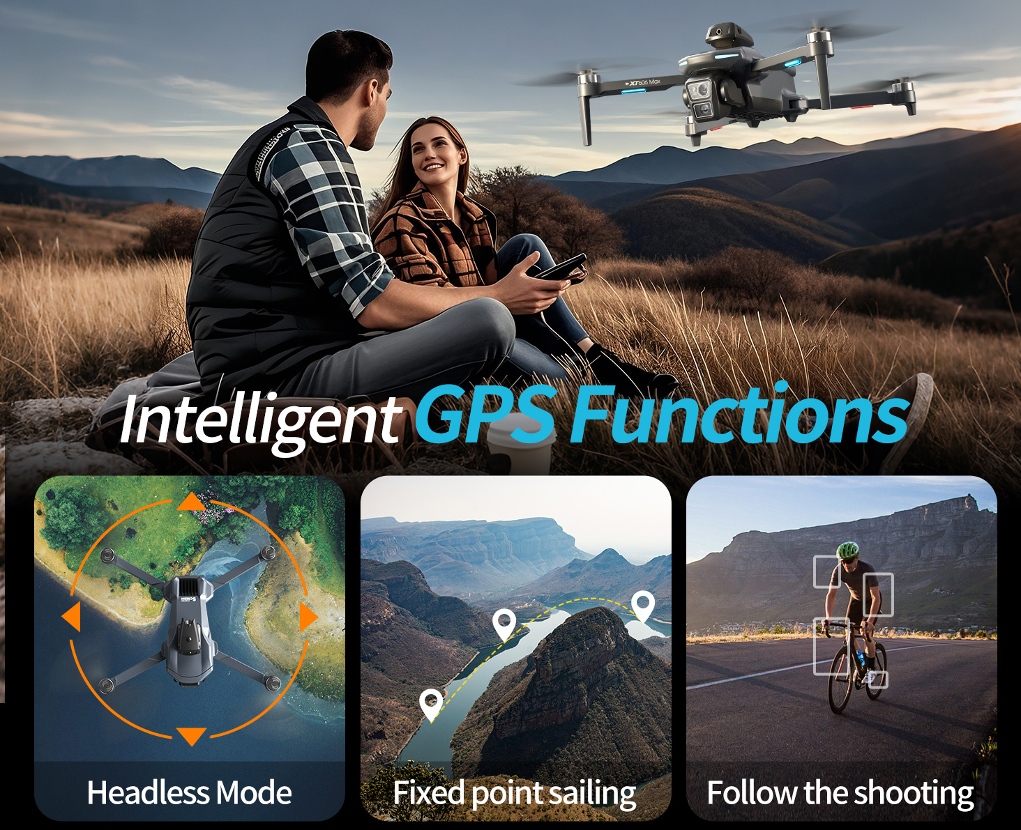 XT606 MAX 3 battery Drone 4k 8 - Drone Camera Thermal 리뷰 및 가격