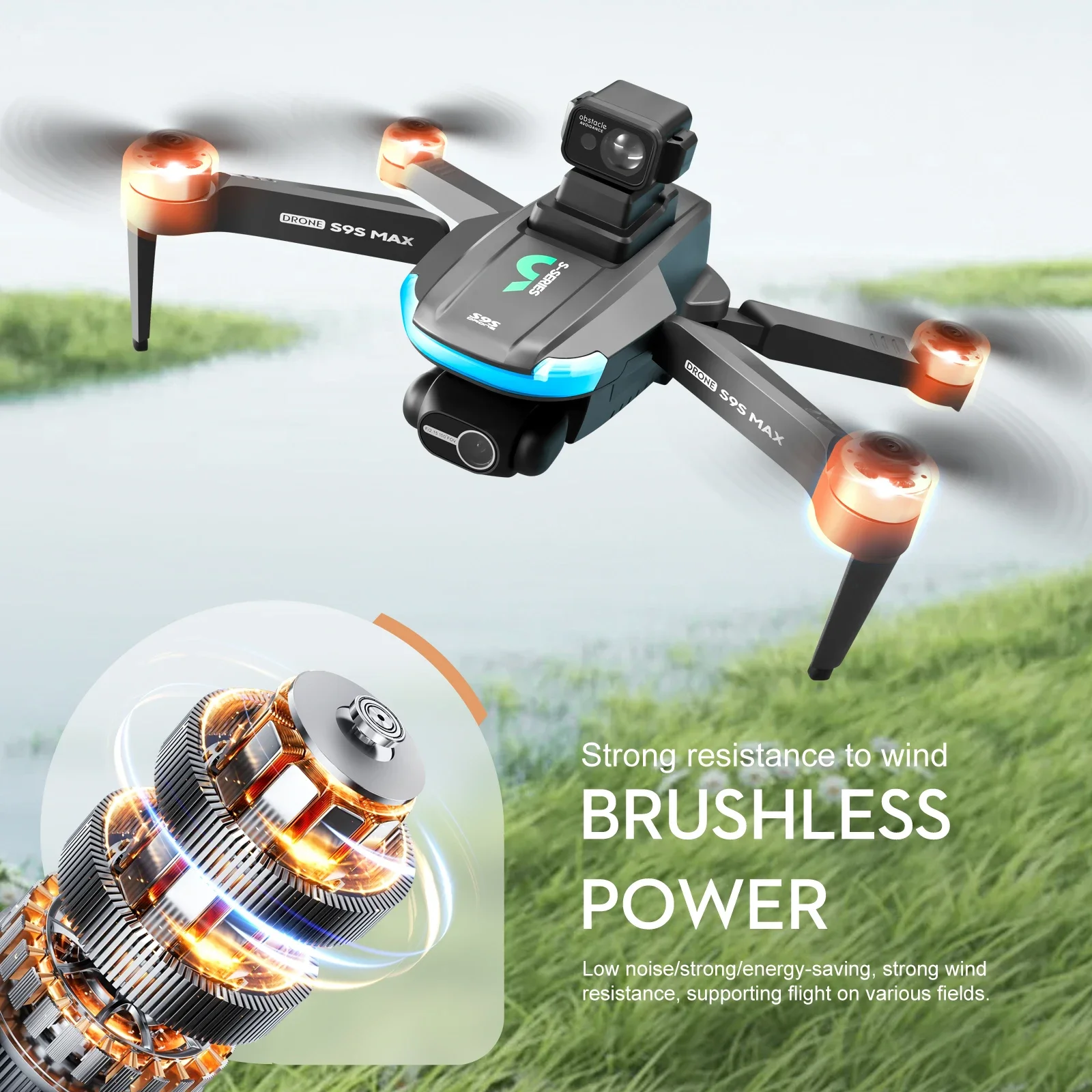 NEW S9S MAX MINI Drone 4K 2-Ax - Drone Camera With Gimbal 리뷰 및 가격