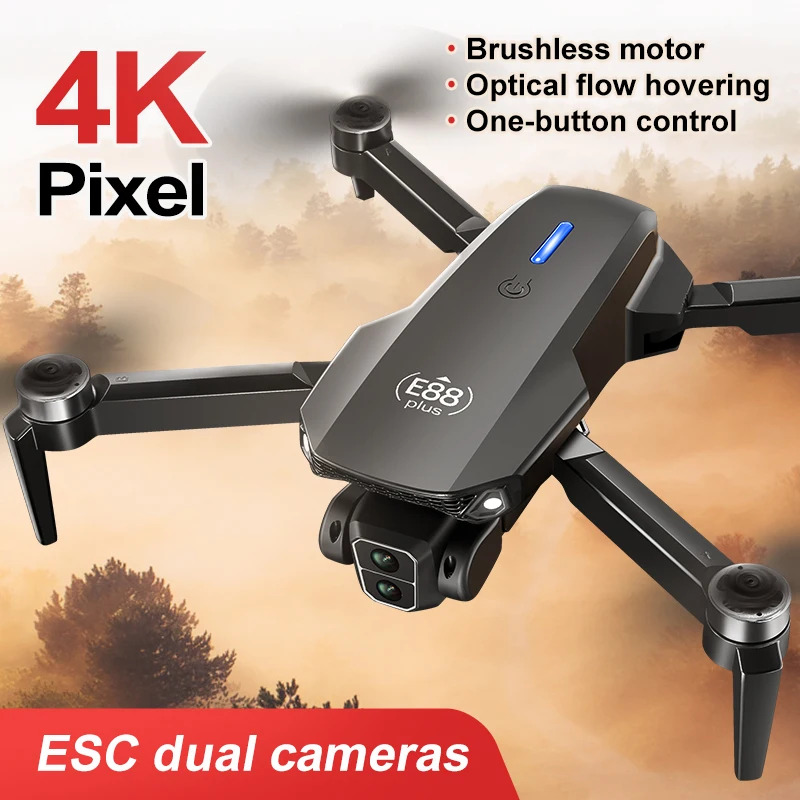 New E88 Plus Quadcopter Drone: - Drone Camera Hd 리뷰 및 가격