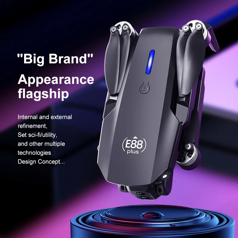 New E88 Plus Quadcopter Drone: - Drone Camera Hd 리뷰 및 가격
