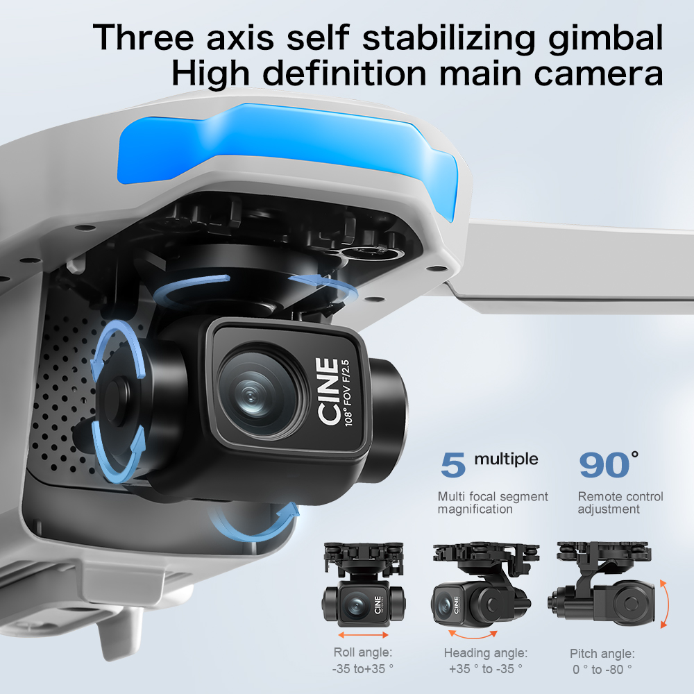 S-X1 MAX GPS Drone with 3-Axis - Drone Camera Thermal 리뷰 및 가격