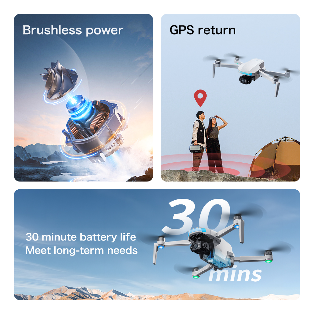 S-X1 MAX GPS Drone with 3-Axis - Drone Camera Thermal 리뷰 및 가격