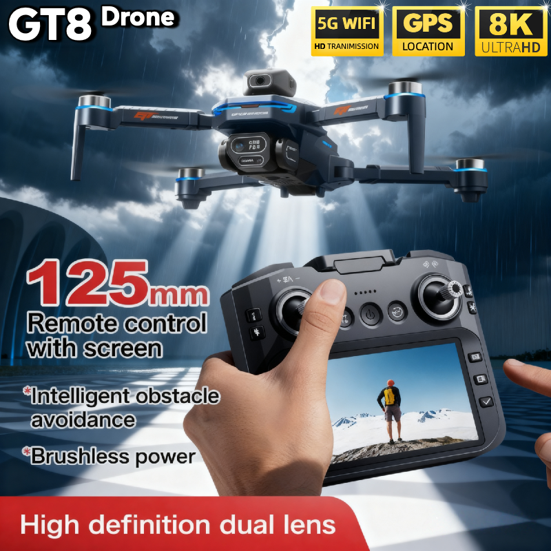 For Genuine GT8 Drone 4K Profe - Drone Camera Thermal 리뷰 및 가격