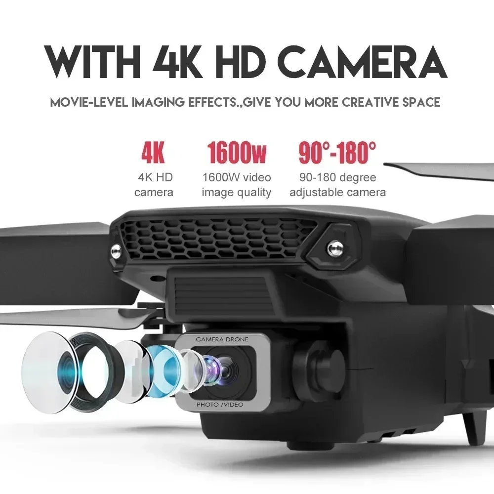 E88 Pro WIFI FPV Drone Wide An - Drone Camera 4K 리뷰 및 가격