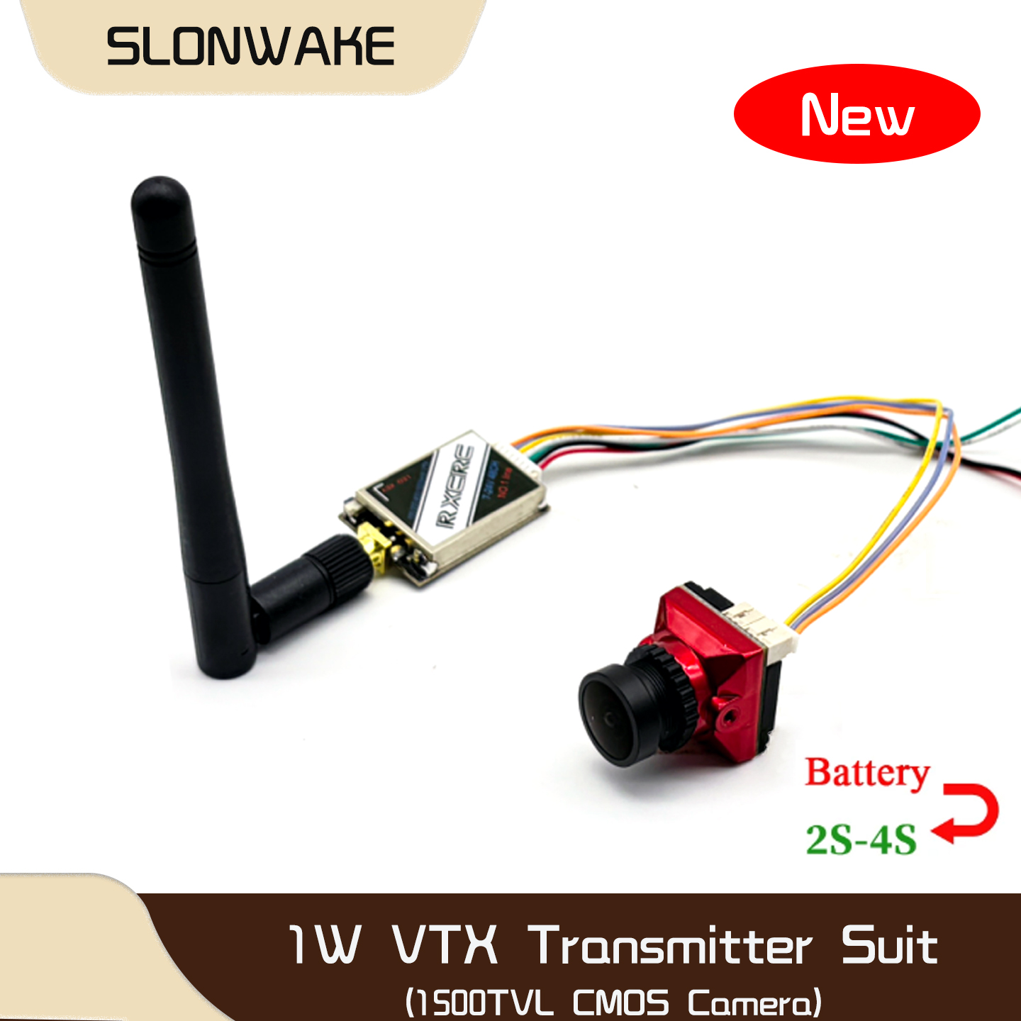 SLONWAKE  5.8G 48CH 1W VTX 100 - Drone Camera Lens 리뷰 및 가격