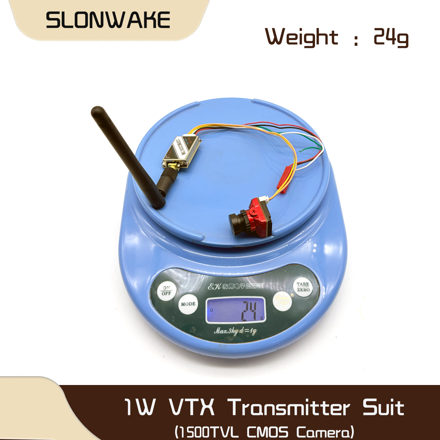 SLONWAKE  5.8G 48CH 1W VTX 100 - Drone Camera Lens 리뷰 및 가격