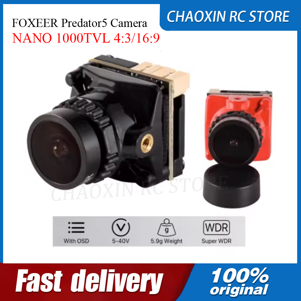 FOXEER Predator5 Camera NANO 1 - Drone Camera Lens 리뷰 및 가격