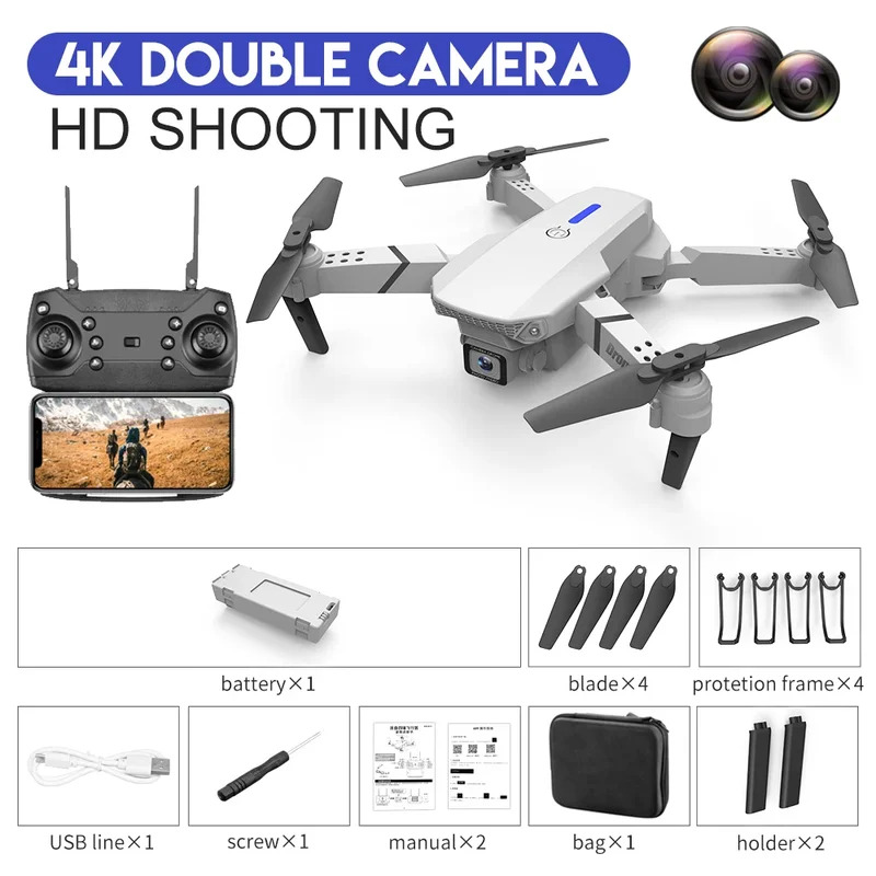E88 ProIntelligent Folding Dro - Drone Camera Night Vision 리뷰 및 가격