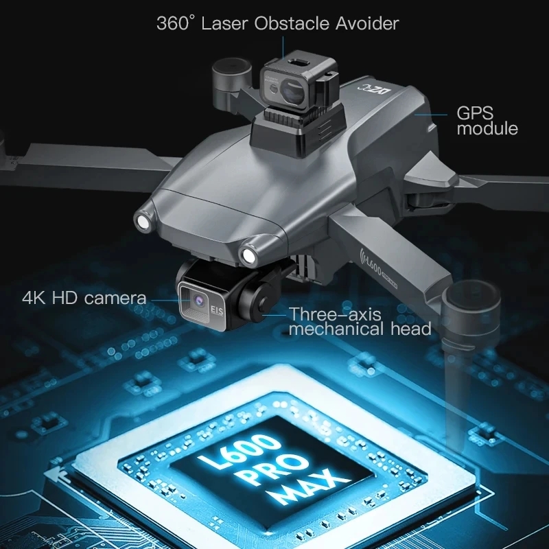 L600 PRO MAX GPS Drone Profess - Drone Camera With Gimbal 리뷰 및 가격