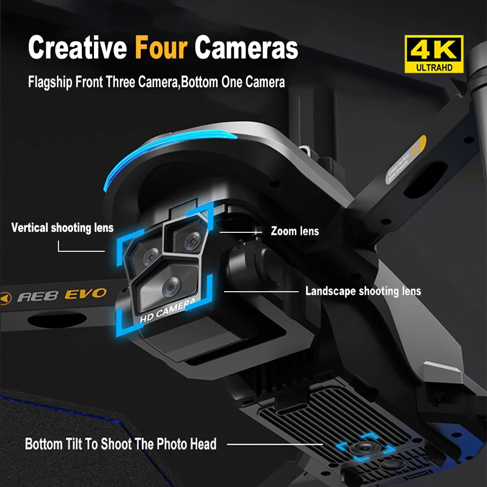 AE8 EVO Drone 4K Professional  - Drone Camera Night Vision 리뷰 및 가격