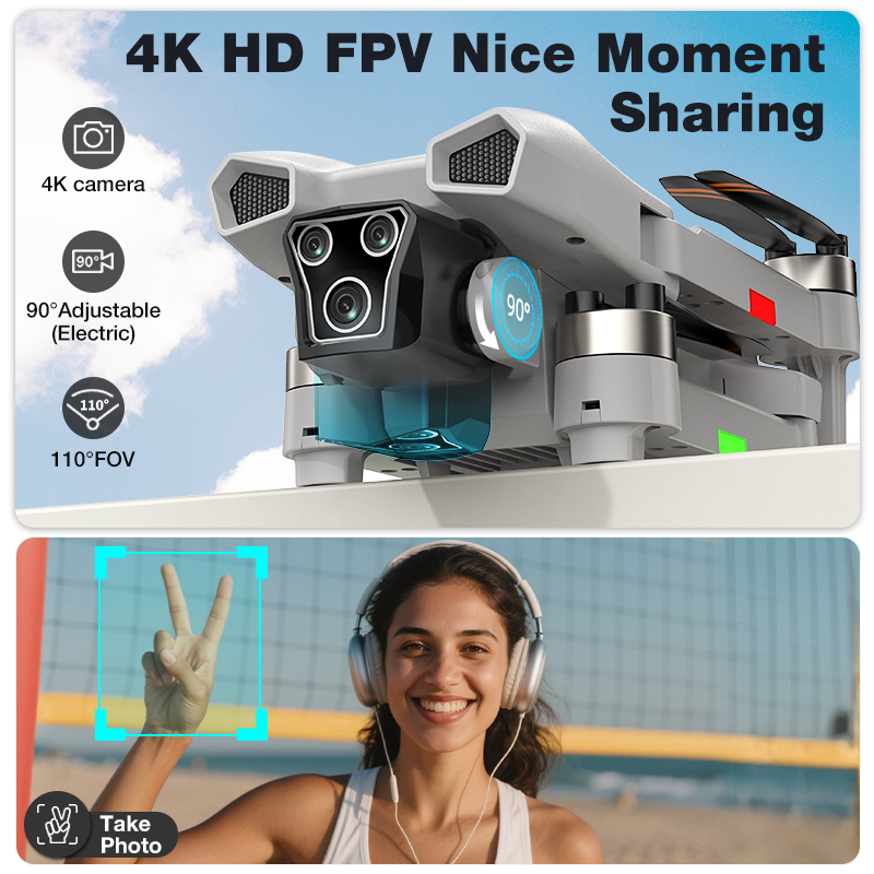 NEW Hot L017 Pro Drone Brushle - Drone Camera With Gimbal 리뷰 및 가격