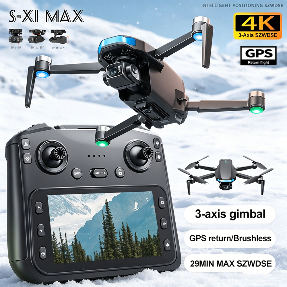 New S-X1 MAX Drone GPS 8K Prof - Drone Camera Lens 리뷰 및 가격