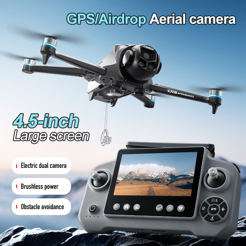 D15 Professional 4K HD Triple  - Drone Camera With Gimbal 리뷰 및 가격