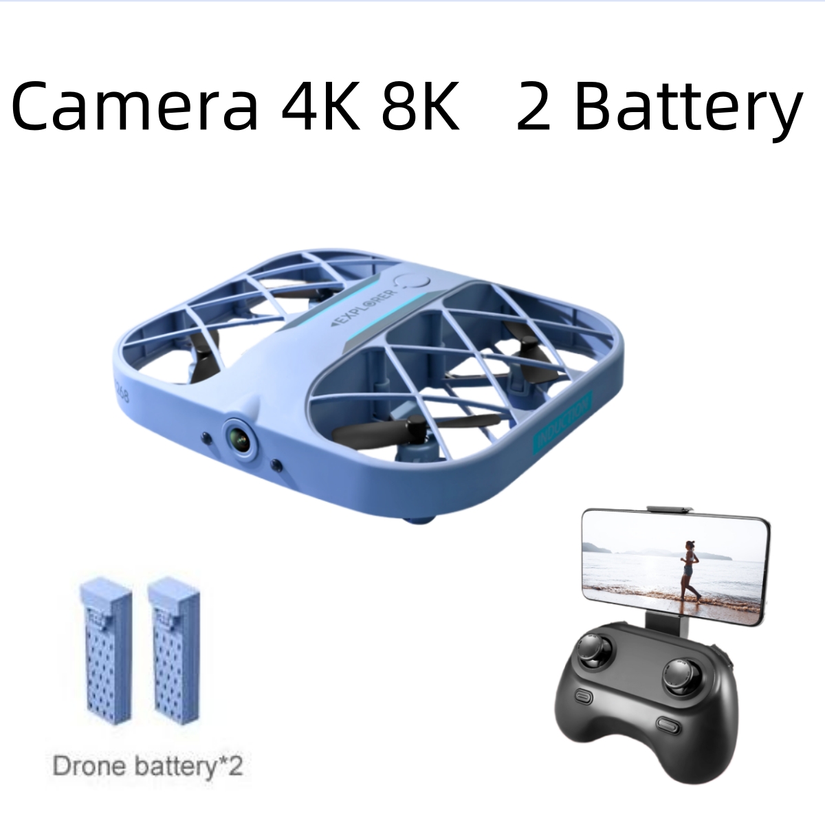 JJRC H107 FPV RC Drone with 2  - Drone Camera 4K 리뷰 및 가격